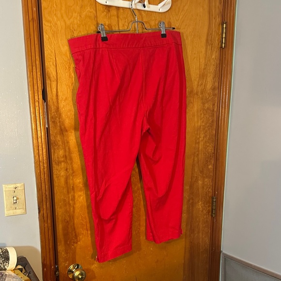 Counterparts Women's Red Ankle Pants - Picture 4 of 5